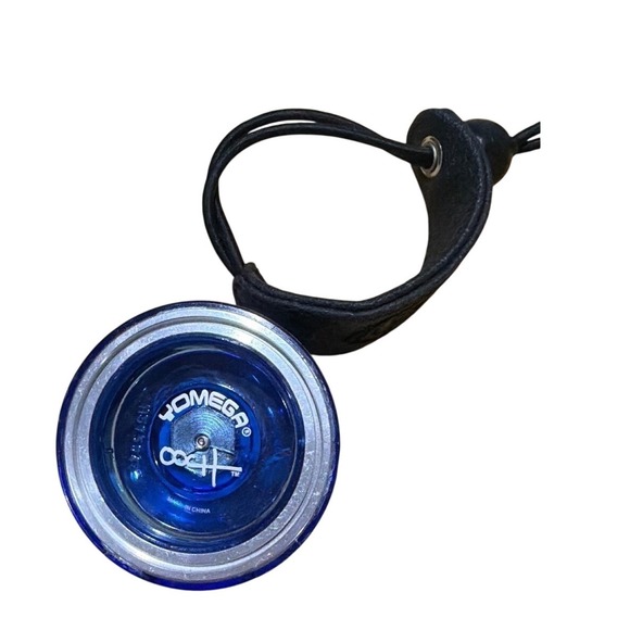 Yomega Other - Yomega Ooch Yo Unresponsive Yo-Yo Blue Silver with Clip & Carry Holster Set